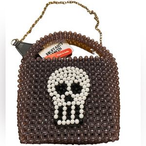 Bouffants & Broken hearts NWT Kendra Dandy viral skull purse